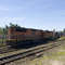 Freight train at Marriclville station
