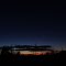 Sunset over Maine Route 3.