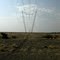Namibian version of 380 kV high voltage line