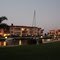 Longboat Harbor at night