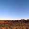 Sunset near Gamsberg mountain