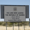 Wyjeżdżamy z Namibii..