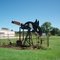 Decorated Petroleum Pump, Luling, Texas