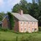 Brick house where the Keene Road turns off.