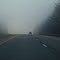 Driving into a Stephen King movie.