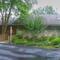 Clubhouse front on a rainy day (Cellphone panorama)