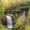 Looking Glass Falls (~60')