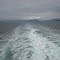 Wake of the ship Norwegian Star