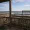 Covered deck facing the ocean