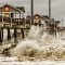Jennette's Pier greets hurricane Sandy