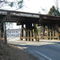 interesting shadows and geometry of old Neal Road railroad trestle, 2-8-09