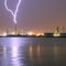 storm over newcastle by David Gibbs