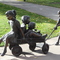 Statue of playing children - Loveland CO