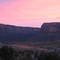 Colorado National Monument undersurreal sunset sky