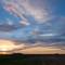 Sunset northeast of Glenburn, Renville County, ND