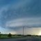 Big storm July 2008, looking west toward Bismarck from the I-94 rest area