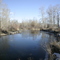 Kellys Island park in winter