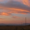Sunset at the end of Portnell Rd Public Access