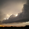 Thunderstorm at Sunset