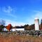 Stonewalls and stand alone silo.