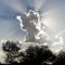 Angel in the clouds