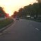 County Line at sunset