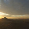 Sunset over arizona desert