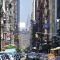 New York - Usa - Mercer Street as seen from Canal Street with Citicorp and Chrysler Buildings in the distance