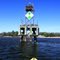 Tower - 27ft Green "A" Light - Great Kills Harbor - Lower Bay - Staten Island, NY - 10.6.2011 - Click "John Moura"-