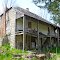 banked house ruin, 18c. stone vernacular
