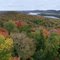 Big Moose Lake photographed from a hemlock tree