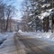 Ashford Hollow Road in winter