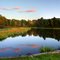 View southeast across Park Station Lake, Town of Erin, New York.