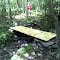 FLT M28 5.2 mi - Bridge, 12' long, 42 wide, 4x4 stringers, 1x6 deck boards, stone sills