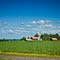 Beautiful Finger Lakes Region between Seneca and Keuka Lakes