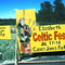 Celtic Festival sign at street corner