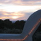 Sunset at a Taos Restaurant