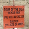 Tour of the Gila, almost saw Lance Armstrong