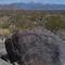 Three Rivers petroglyph, looking east