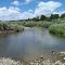 Standing in the Mora River