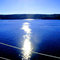 Blauer Morgen in Norwegen