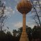 The Highland Water Tower being built