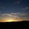 A desert sunset
