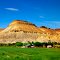 Looking north to Mount Garfield from along US Highway 6, Clifton, Colorado.