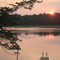Sunset At Duck Lake