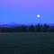 VIEW OF CAMELBACK MOUNTAIN - VERMONT - FULL MOON