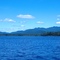 Seward Mountain, The Seward Range from Long Lake