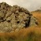 Rocks at Gebbies Valley panorama - near Akaroa