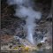 geyser eruption at lake Rotomahana