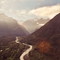 Westland NP. from the air, NZ